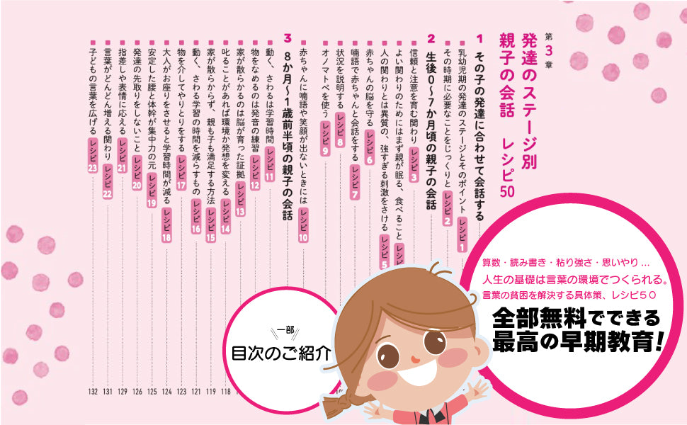 0~6歳 脳を育む親子の「会話」レシピ
